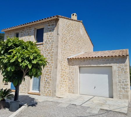 Enduit fausse pierre à La Gaude (06) Alpes Maritimes 2