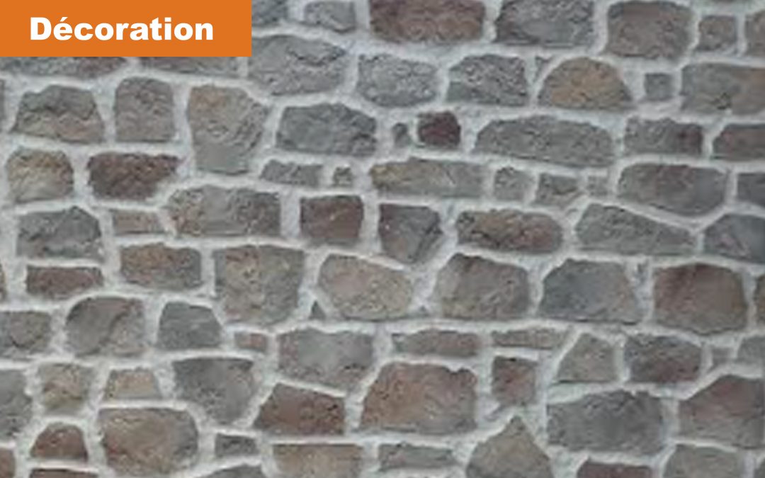 Habillez votre salon d’un mur interieur imitation pierre